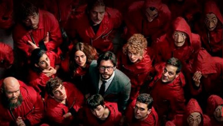 Personajes de la famosa serie 'La Casa de Papel'