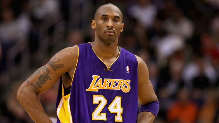 Kobe Bryant en partido con los Lakers