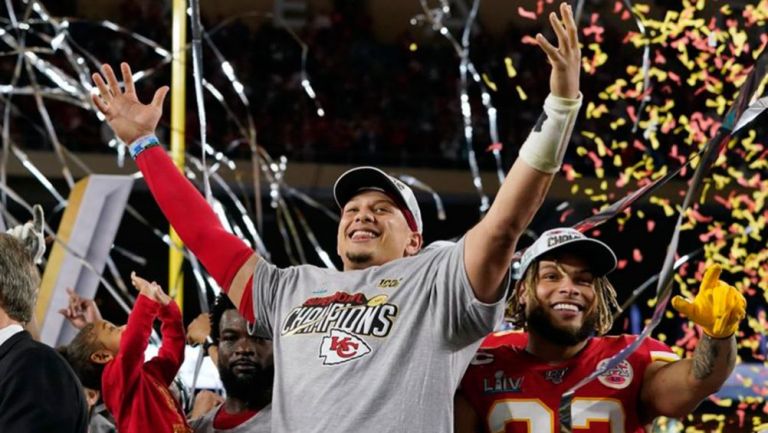 Mahomes, tras ganar el Super Bowl LIV