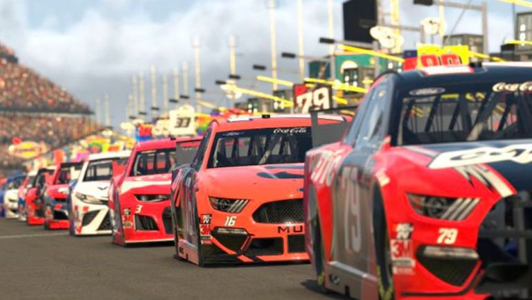 Autos de la carrera NASCAR