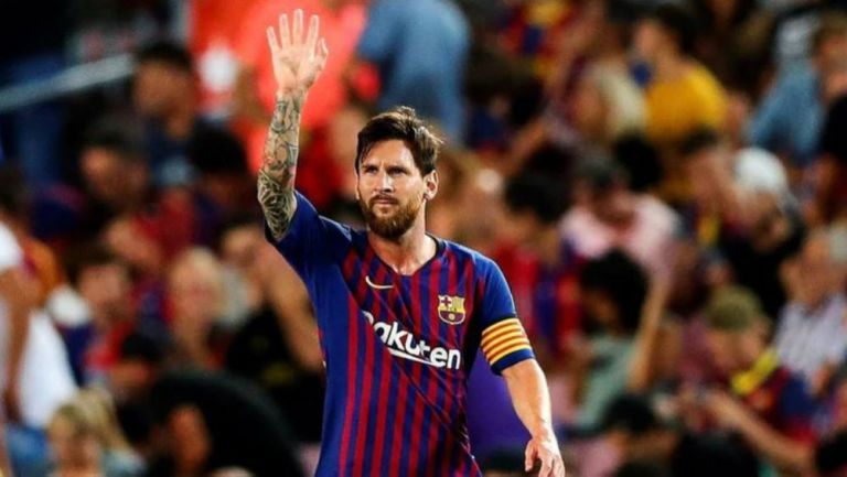 Lionel Messi, jugador del Barcelona