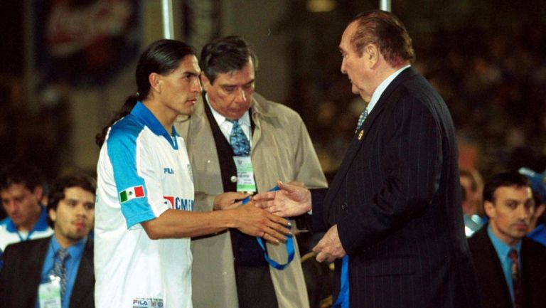 Paco Palencia tras caer en la Final de Copa Libertadores 2001