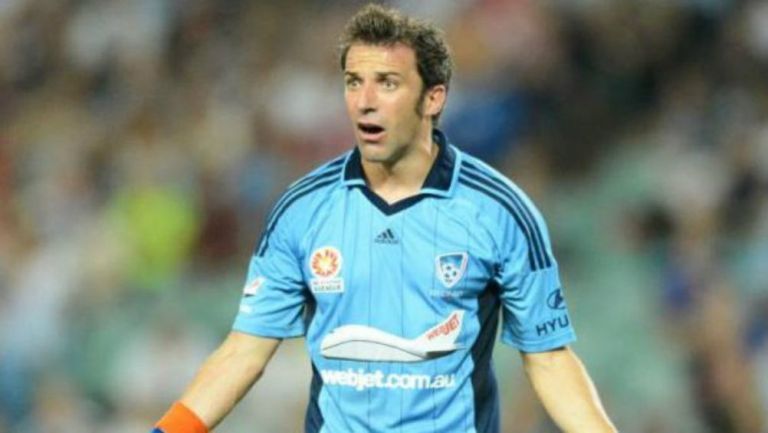 Alessandro del Piero como jugador del Sydney F. C.