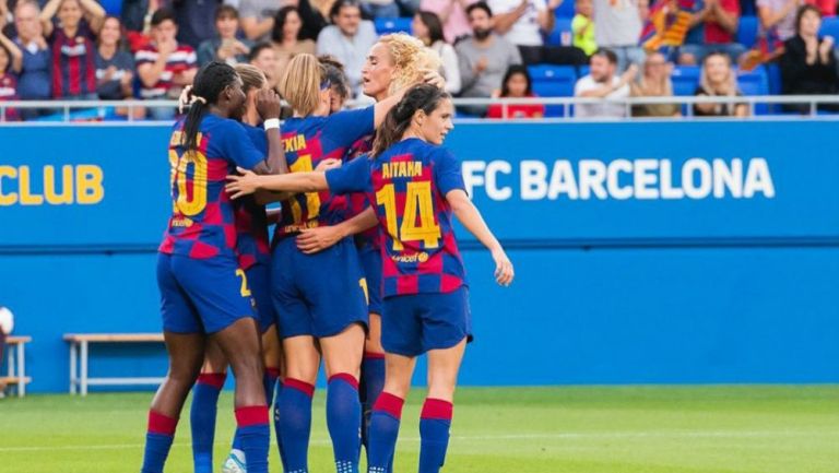 Barcelona abre las puertas de la Ciudad Deportiva al equipo femenil