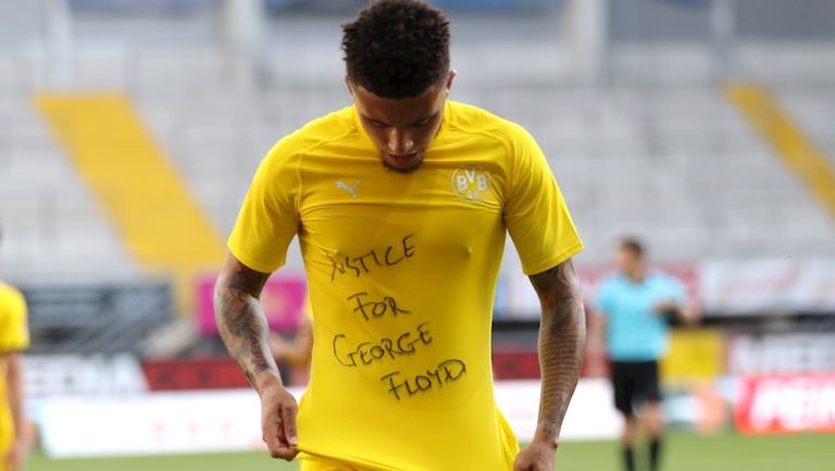 Jadon Sancho pide justicia para George Floyd