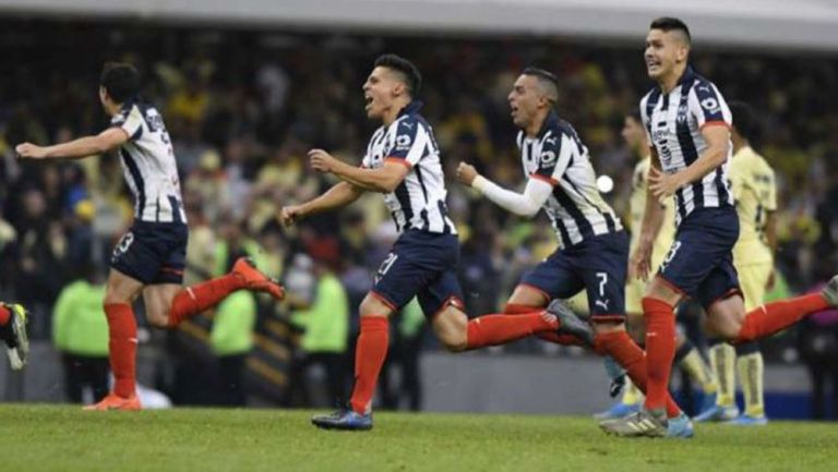 Monterrey celebra su título ante América