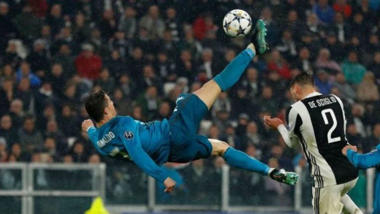 Chilena de Cristiano Ronaldo ante la Juventus