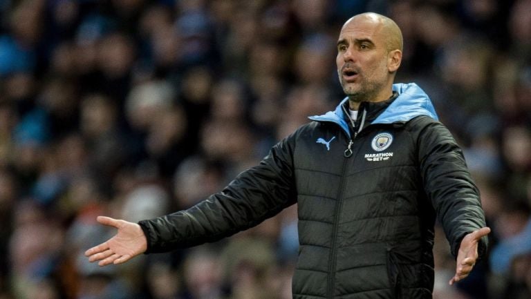 Pep Guardiola, entrenador del Manchester City