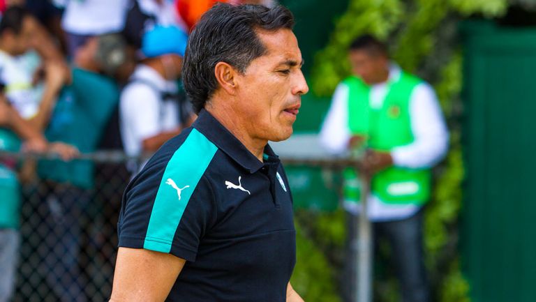 Galindo, durante su etapa en Santos Laguna