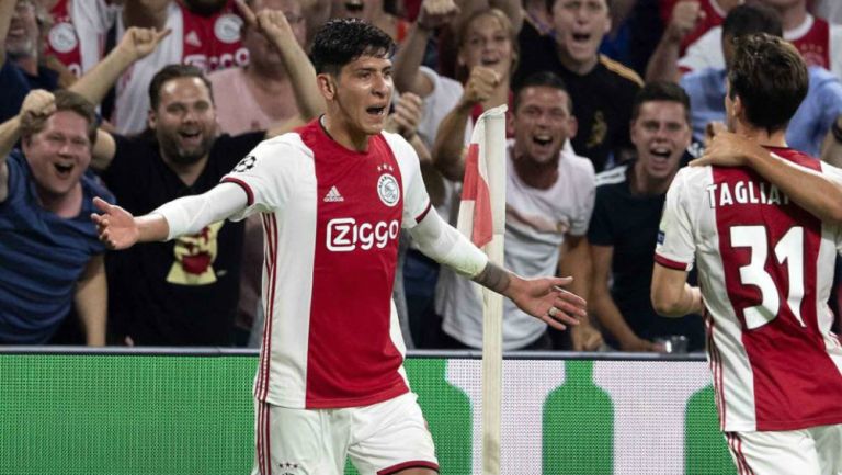 Edson Álvarez presumió la nueva playera del Ajax