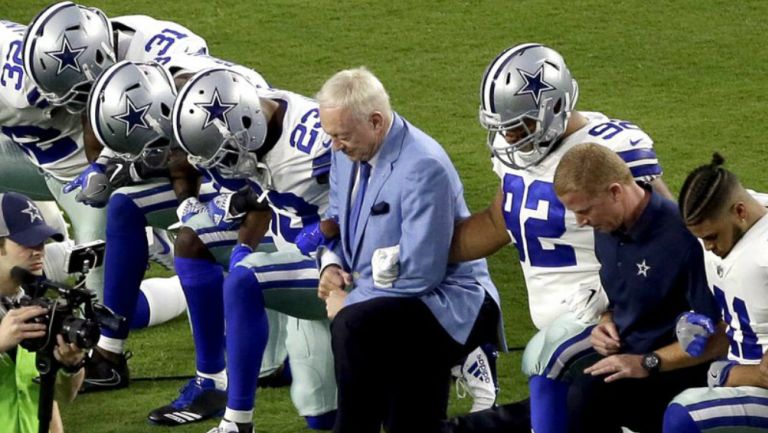 Donald Trump aseguró que no verá los partidos de la NFL si los jugadores se arrodillan