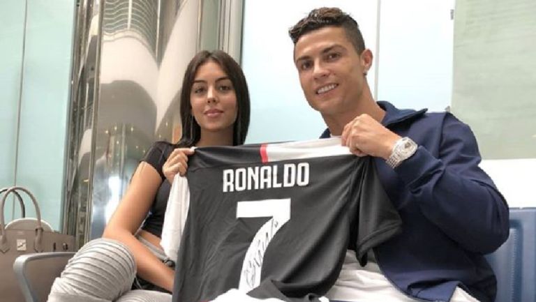 Georgina Rodríguez junto a Cristiano Ronaldo