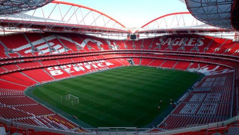 Panorámica del Estadio da Luz en Lisboa