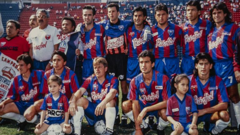 Atlante en el Estadio Azulgrana en la década de los 90