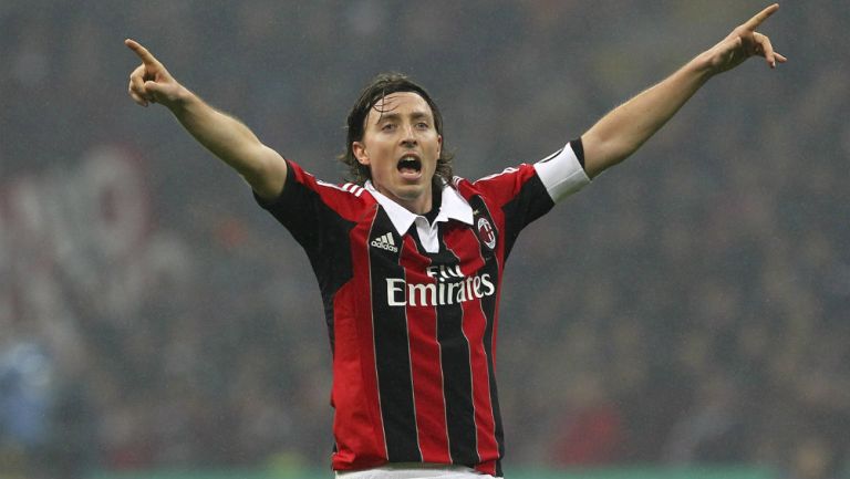 Riccardo Montolivo en festejo de gol