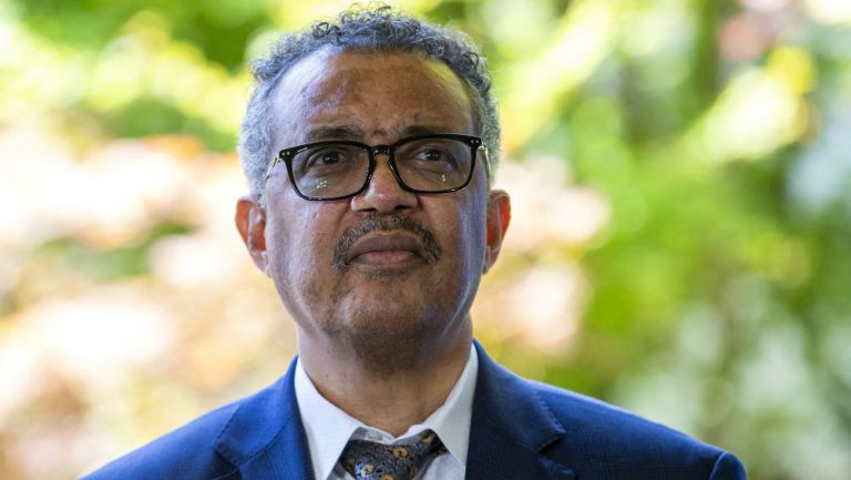 Tedros Adhanom Ghebreyesus en presentación