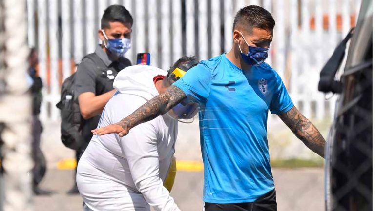 Elemento del Pachuca es revisado en emergencia sanitaria de Covid-19