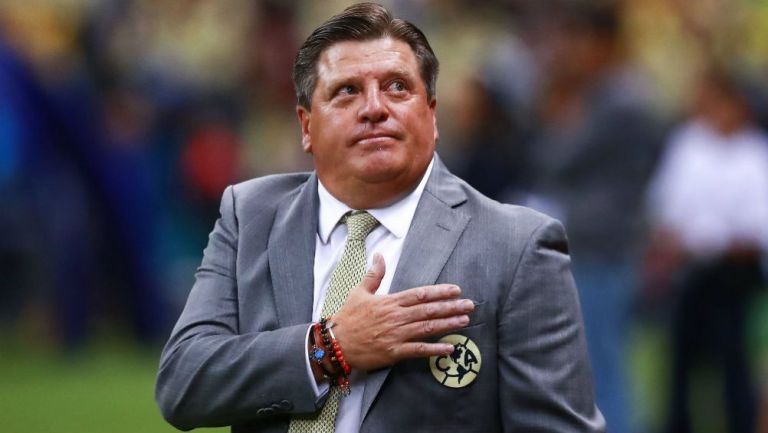 Miguel Herrera, técnico del América