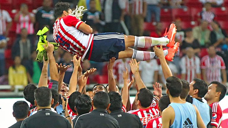 Omar Bravo tras el partido contra Morelia 