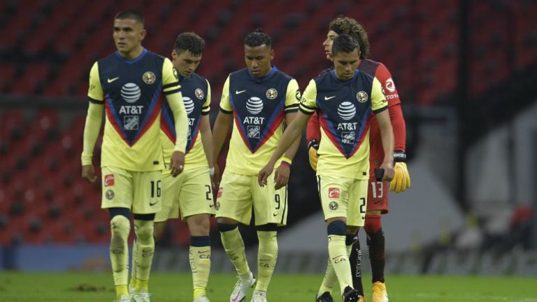 América: Las Águilas cayeron ante Rayados en su regreso al Estadio Azteca