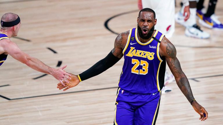Lakers: LeBron James y Anthony Davis se conectaron para vencer a los Trail Blazers
