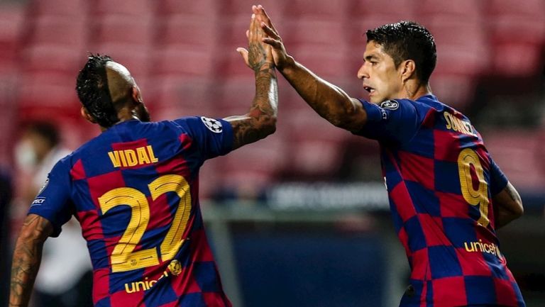 Vidal y Suárez estarían cerca de salir de Barcelona