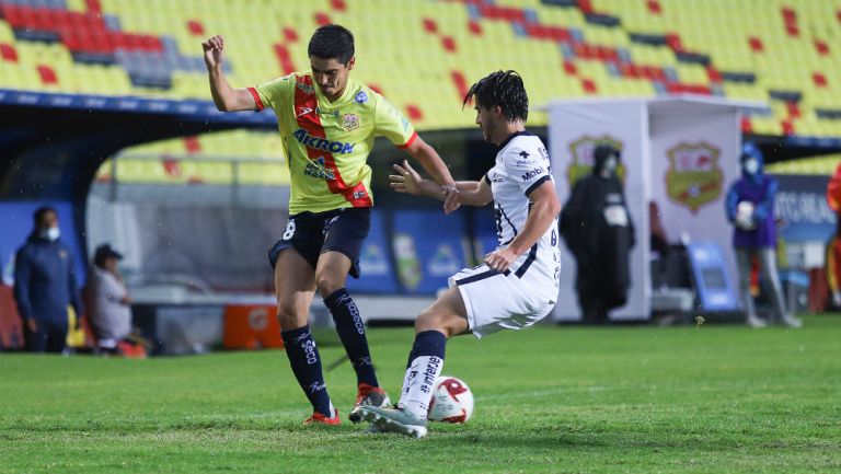 Ulises Zurita en partido con Atlético Morelia