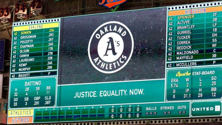 MLB: Oakland Athletics anunció positivo a Covid-19 y pospuso su juego contra los Astros