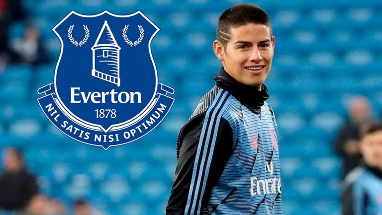 Real Madrid: James Rodríguez fichará con el Everton