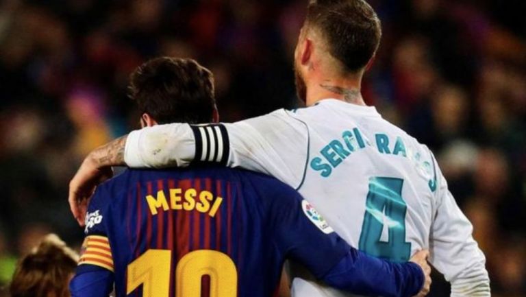 Sergio Ramos sobre Messi: 'Me gustaría que siguiera en Barcelona' 