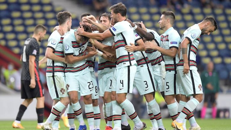 Portugal goleó 4-1 a Croacia en la UNL