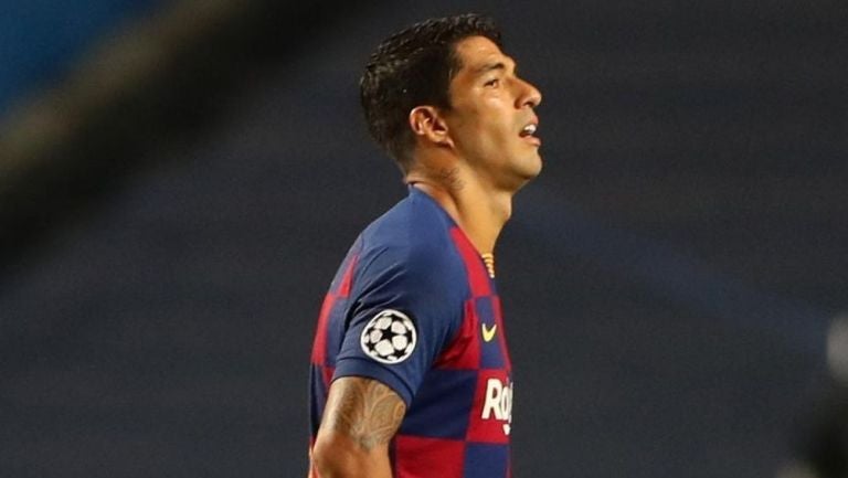 Luis Suárez con Barcelona