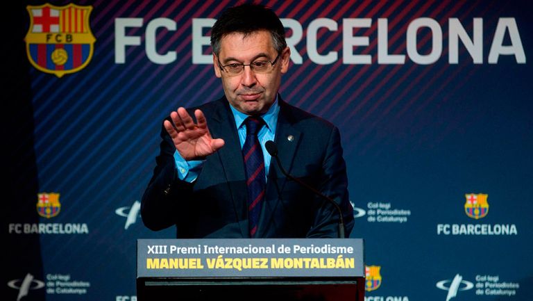 Bartomeu, en conferencia de prensa