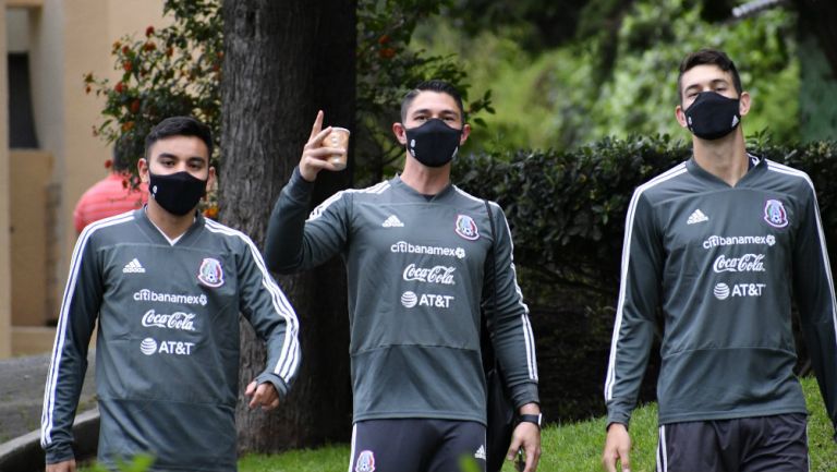 ​​Jugadores de Rayados en el CAR