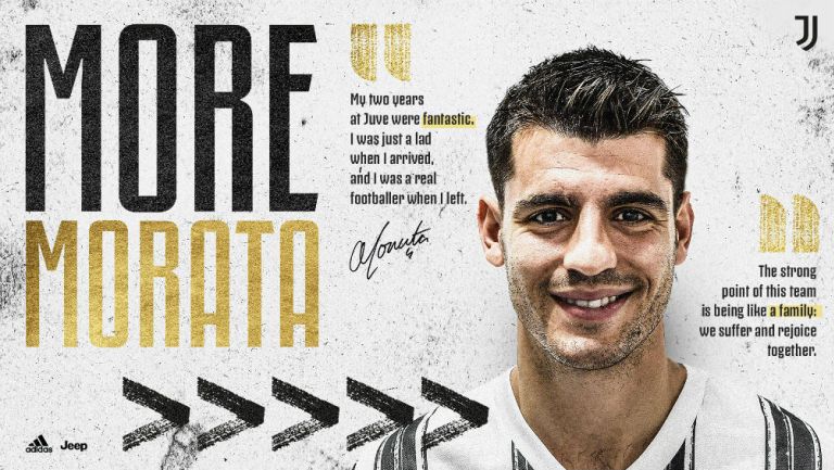 Álvaro Morata, nuevo jugador de la Juventus