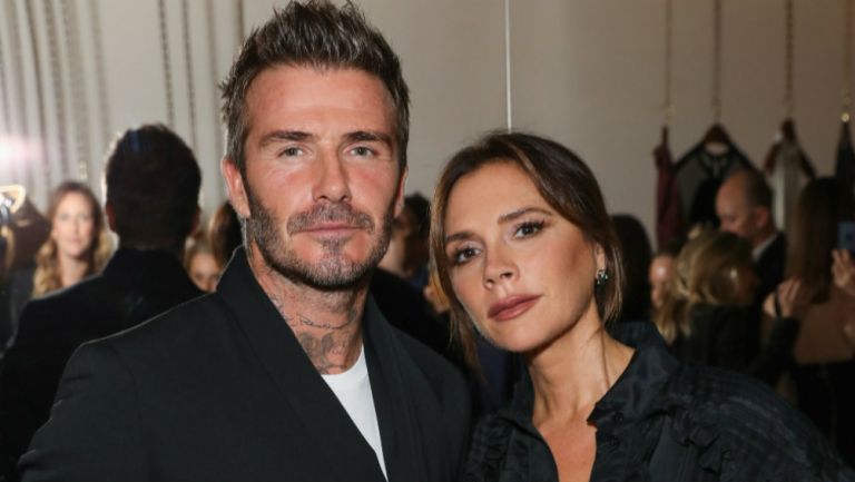 David Beckham y Victoria