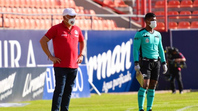 Guillermo Vázquez en el partido vs León