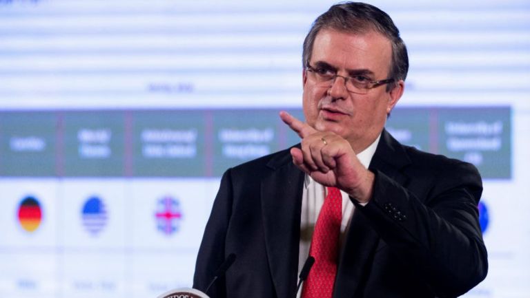 El secretario de Relaciones Exteriores de México, Marcelo Ebrard