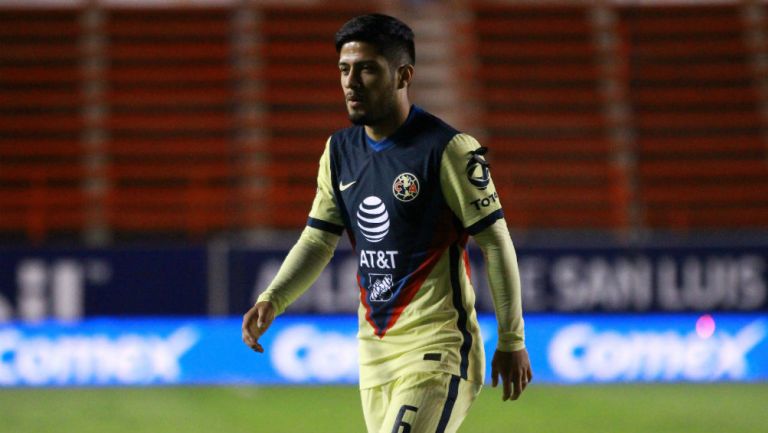 América: Sergio Díaz volvió a tener actividad y jugó con la Sub 20