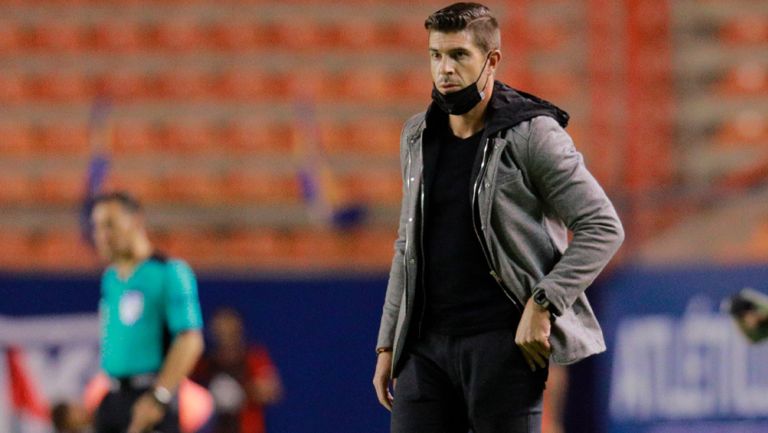 Alex Diego durante el duelo ante el Atlético San Luis 