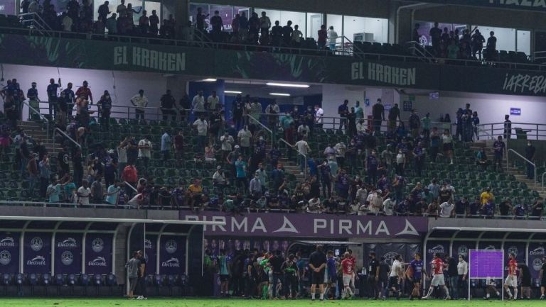 Estadio Kraken en el encuentro entre Mazatlán FC y Juárez