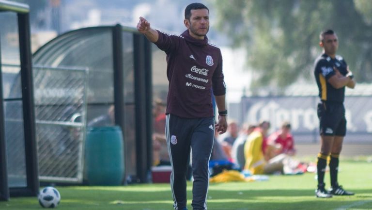 Jaime Lozano, técnico de la Selección Nacional Sub-23