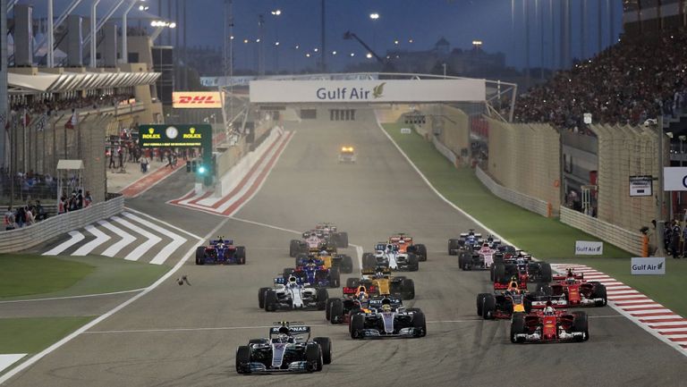 Una de las carreras de Fórmula Uno en Bahrein 