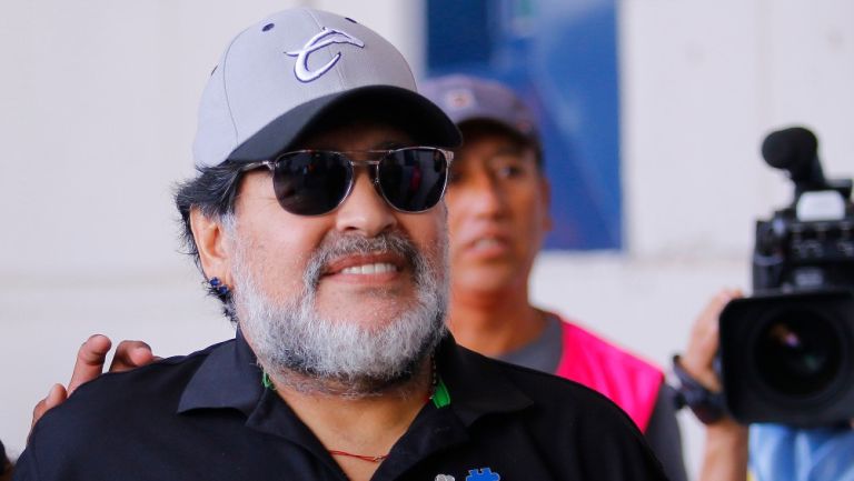 Diego Armando Maradona en su paso por Dorados