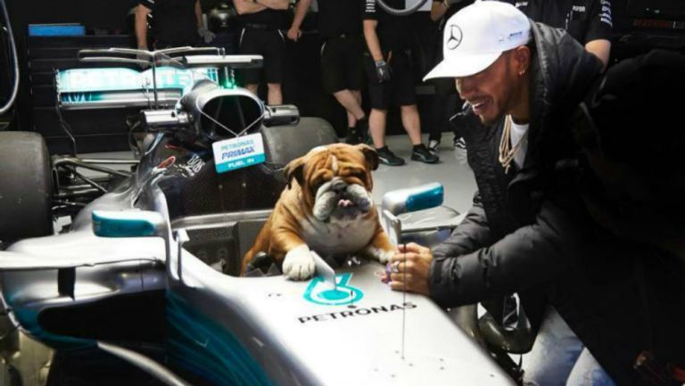 Hamilton y Roscoe en evento