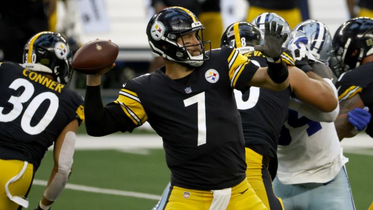 Big Ben en práctica con Steelers