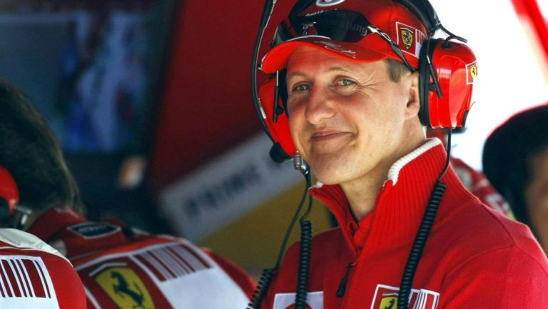 Schumacher previo a una carrera