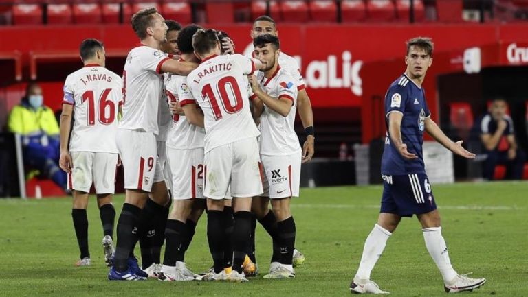 Sevilla se llevó la victoria sobre el Celta