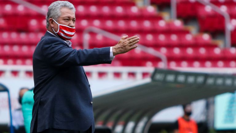 Víctor Manuel Vucetich, durante un juego en la Liga MX