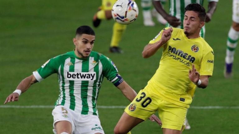 Betis y Villarreal repartieron puntos 